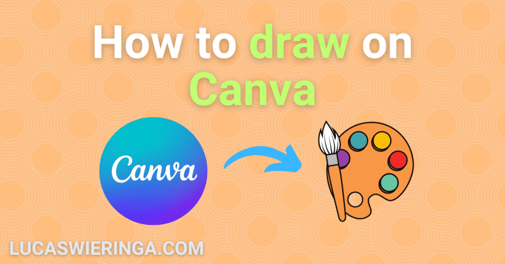 How to draw on canva