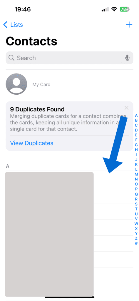 how to delete contacts on iphone-2