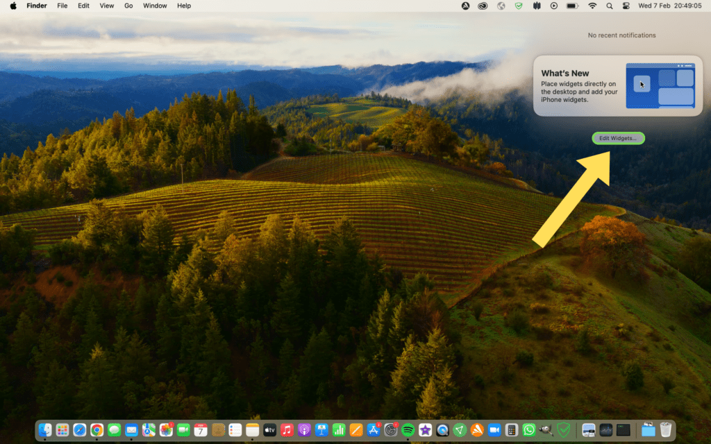 how to add widgets to macbook-2