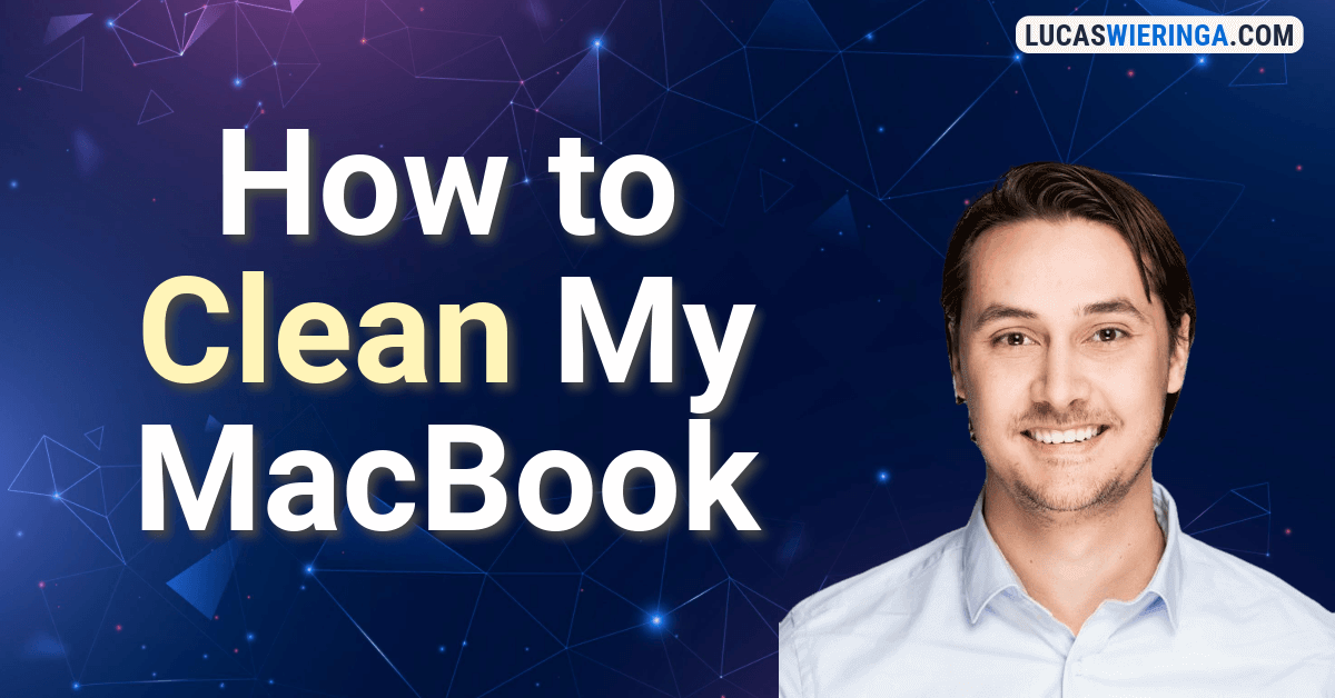 how to clean my macbook